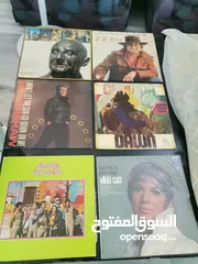  11 اسطوانات فينيل نادرة واصلية 130 البوم اجنبي وعربي اصدارات قديمة تستحق الاقتناء