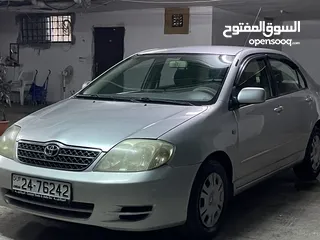  2 تويوتا كورولا 2003 4 جيد ماتور 1500cc