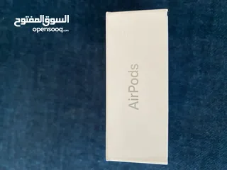  10 airpods 4 original closed brand new اير بودز 4 جديدة اصلية