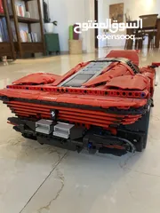  2 1:8 Ferrari Daytona SP3 – High-Detail Technic-Style Construction Model