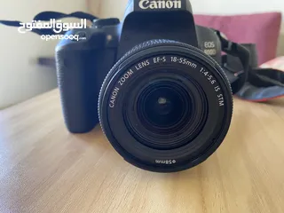  3 كاميرا Canon 800D بحالة الوكالة