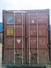  2 كونتينرات (حاويات) مستعملة للبيع Used containers 4 sale in good condition