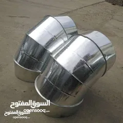  18 دكت ، هودات ، مداخن ، مطاعم ، جميع اعمال الستانلس طبي وغذائي ، رفوف وطاولات ستانلس طبي و غذائي .