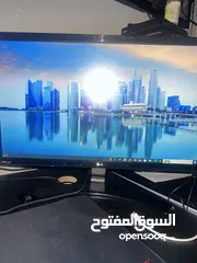  1 شاشه LG مستعمله للبيع