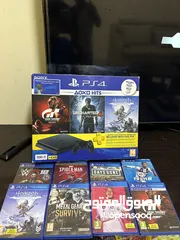  4 PS4 with 9 GAMES