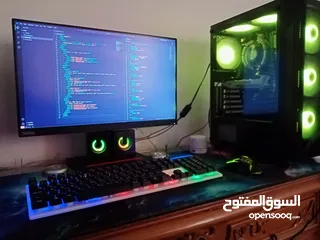  6 جهاز كمبيوتر للألعاب بحالة ممتازة مع شاشة - Core i5 و GTX 1060