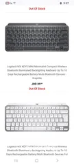  3 logitech mx mini كيبورد لوجيتك جديد