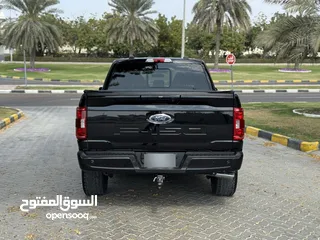  13 Ford F150 2021 V8 فل مواصفات وارد بحالة   ممتازة كاميرات 360 درجة حساسات قير مكينه شاصي وكالة