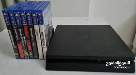  2 PS4 BUNDLE - (With 6 GAMES, 1 Controller & Game Stand )  Price is Negotiable