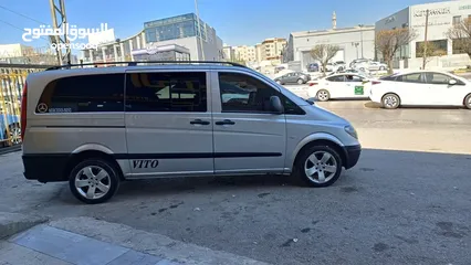  18 باص مرسيدس فيتو موديل 2007 فحص كامل للبيع بالتقسيط من المعرض مباشرة بدفعة 2000 دينار والباقي اقساط