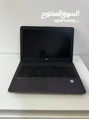  8 لابتوب Hp Zbook G3 كيمنك وبرامج هندسية قوية وتصميم