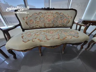  5 طقم حرير و خشب كلاسيكي