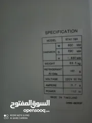  7 ثلاجة سامسونج مستخدم نظيف بسعر مخفض- عرض 48 ساعه