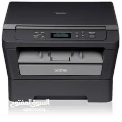  5 طابعة ليزر اسود مع سكانر وحبر