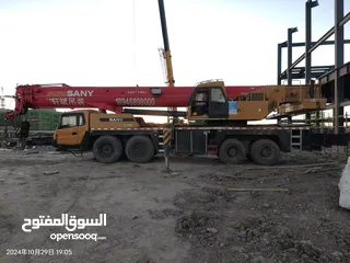  2 Sany crane 80 t