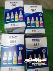  1 حبر ابسون epson 664(4 لون) تاريخ جديد