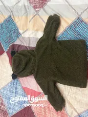  4 جاكيت طفل ع شكل دب