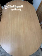  8 طاولة سفرة  5 كراسي