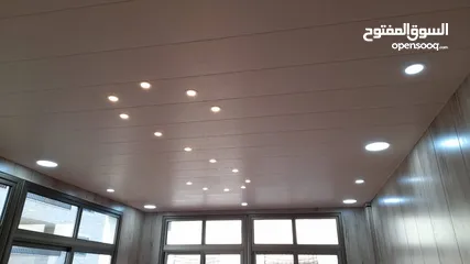  3 ديكورات جبسومبورد ، وفورسيلنغ ، والواح PVC المقاومة للرطوبة ، ارضيات باركيه خشب ، واجهات ديكورية ،..