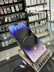  7 iPhone 14 Pro Max 128GB 94% مدخل خط  متوفر 3 الوان  تب نضافة مش مفتوح ولا مغير فيه اي اشي