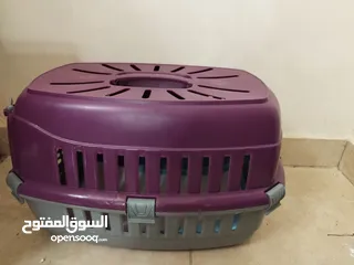  2 خداشة ولتربوكس وصندوق التنقل للبيع للقطط