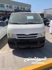  4 .Toyota Hiace 2009 لشركات المقاولات