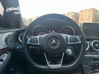  8 مرسيدس C 200 AMG للبيع كاش او اقساط بحالة الوكالة موديل 2015 محدثة 2020