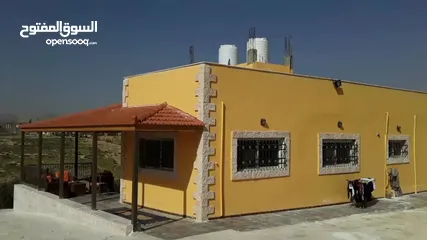  3 قطعة ارض مع بيت للبيع
