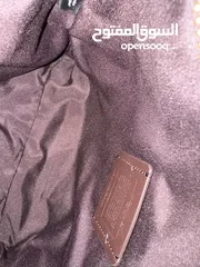  4 Coach signature canvas cross body bag