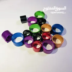  4 طباعة كافة الحجول والاختام للطيور والحمام بالليزر كل الالوان وكل القياسات