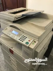  2 ماكنة تصوير وطابعه متعددة الإستعمال ليزر (ابيض - اسود) ماركة Ricoh Aficio MP2000
