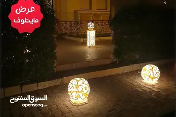  17 فايبر جلاس مضيئ بتصميمات متميزة