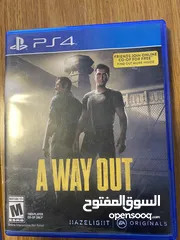  1 لعبة (a way out) حالة وكاله