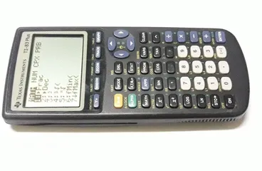  7 الة حاسبة متطورة texas instruments ti-83 plus