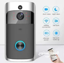  6 جرس الفيديو الاصلي V5 Doorbell  بتقنية WIFI  للرد عن بعد