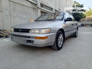  1 تويوتا كورولا موديل 1993 جير عادي