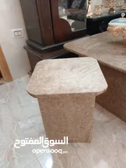  3 طاولة وسط مع 4مرافات