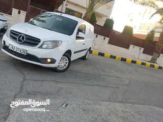  12 مرسيدس فان موديل 2014 صنف CiTan 112 وارد الوكالة غرغور للبيع بسعر مغري جدا