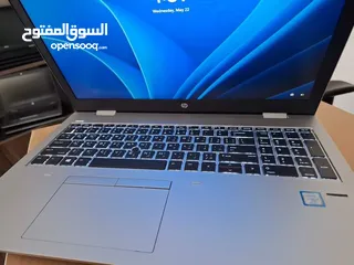  5 لابتوب hp مستعمل بحالة الجديد