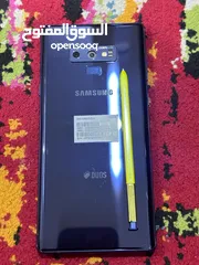  8 سامسونج نوت 9 بحاله ممتازه  128 جيجا خطين اللون ازرق Samsung note 9