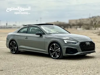  1 2021 Audi A5 coupe under warranty