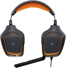  8 Logitech G231 Prodigy Wired Stereo Gaming Headset (Orange/Black)