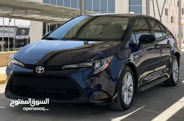  1 كورولا كحلي مميزه 2021 بطاريه ليثيوم فحص كامل للبيع كاش او اقساط