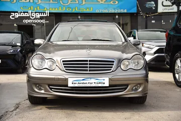  2 مرسيدس سي كلاس 200 بحالة الشركة Mercedes C200 Kompressor 2005