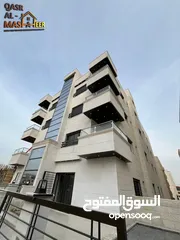  4 في ارقى مناطق الجبيهة شفا بدران شقة طابق ثالث مع رووف للبيع
