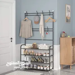  10 وفرنالك الحل الأمثل لتعليق الملابس بأشيك شكل خزانة و ستاند لتعليق الملابس متنقل معدني سهل الحركة