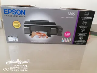  1 طابعة إيبسون L805 EPSON