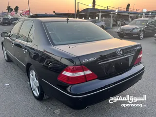  7 لكزس LS430 موديل 2006 آوراق جمارك بحالة جيدة جدا