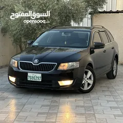  1 سكودا اوكتافيا ستيشن ترخيص 2014 جير اتماتيك ماطور 1600 تيربو ديزل