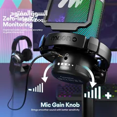  5 Maono DGM20 GamerWave Black Gaming Mic - مايك جيمينج ممتاز !